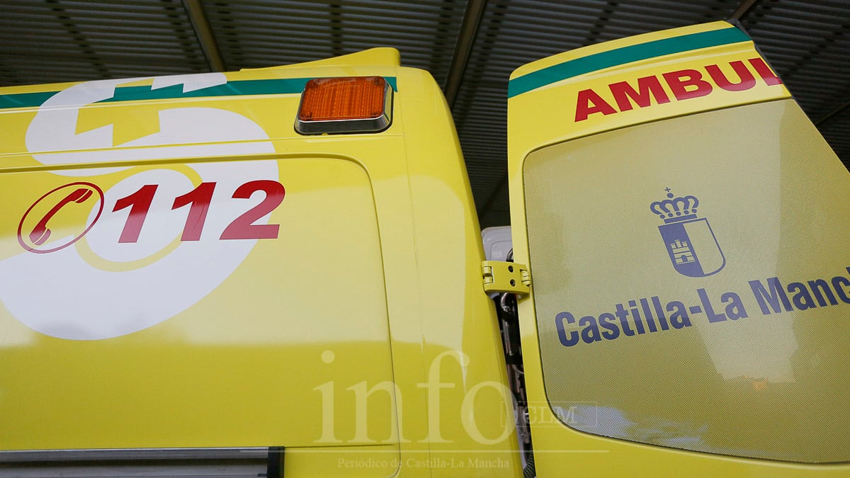 Ambulancia del Servicio de Salud de Castilla-La Mancha