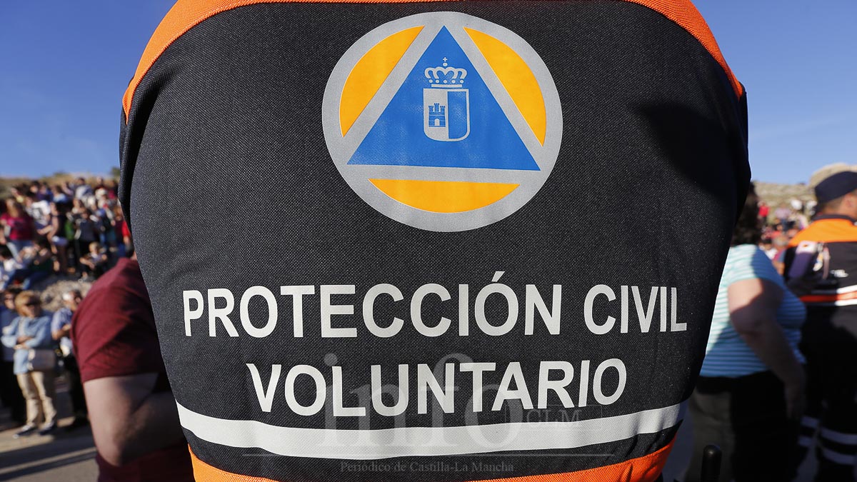 Foto de archivo voluntario de Protección Civil en Castilla-La Mancha
