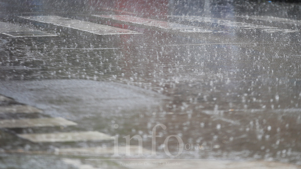 Lluvia en Castilla-La Mancha / Imagen de archivo