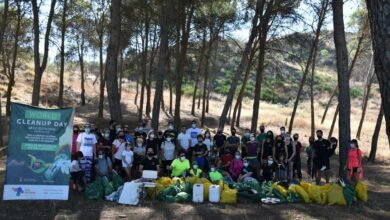Los talaveranos recogen más de 100 bolsas de residuos en el entorno del Parque de los Pinos
