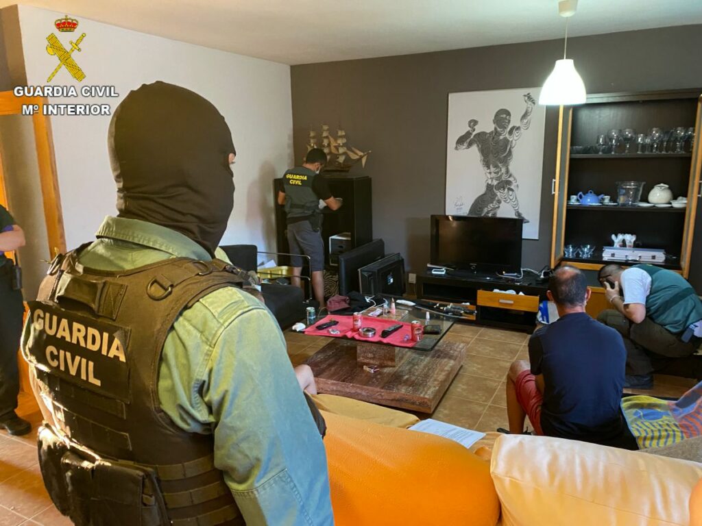 La Guardia Civil interviene 6.000 plantas de marihuana la mayor cantidad en una misma operación en la provincia de Toledo