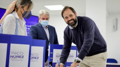 Núñez, en Toledo, entrega avales