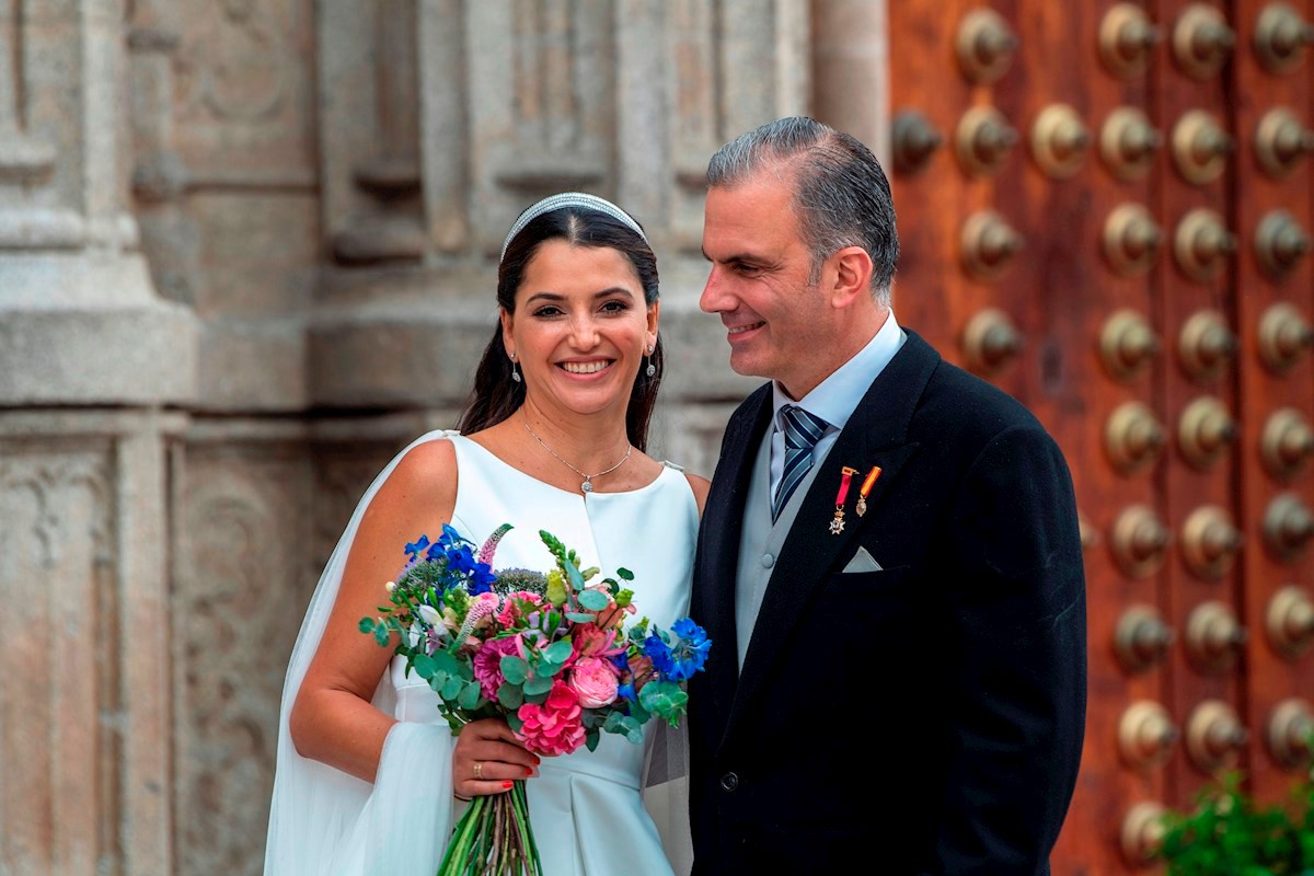 Se casa en Toledo el secretario general de Vox, Javier Ortega Smith