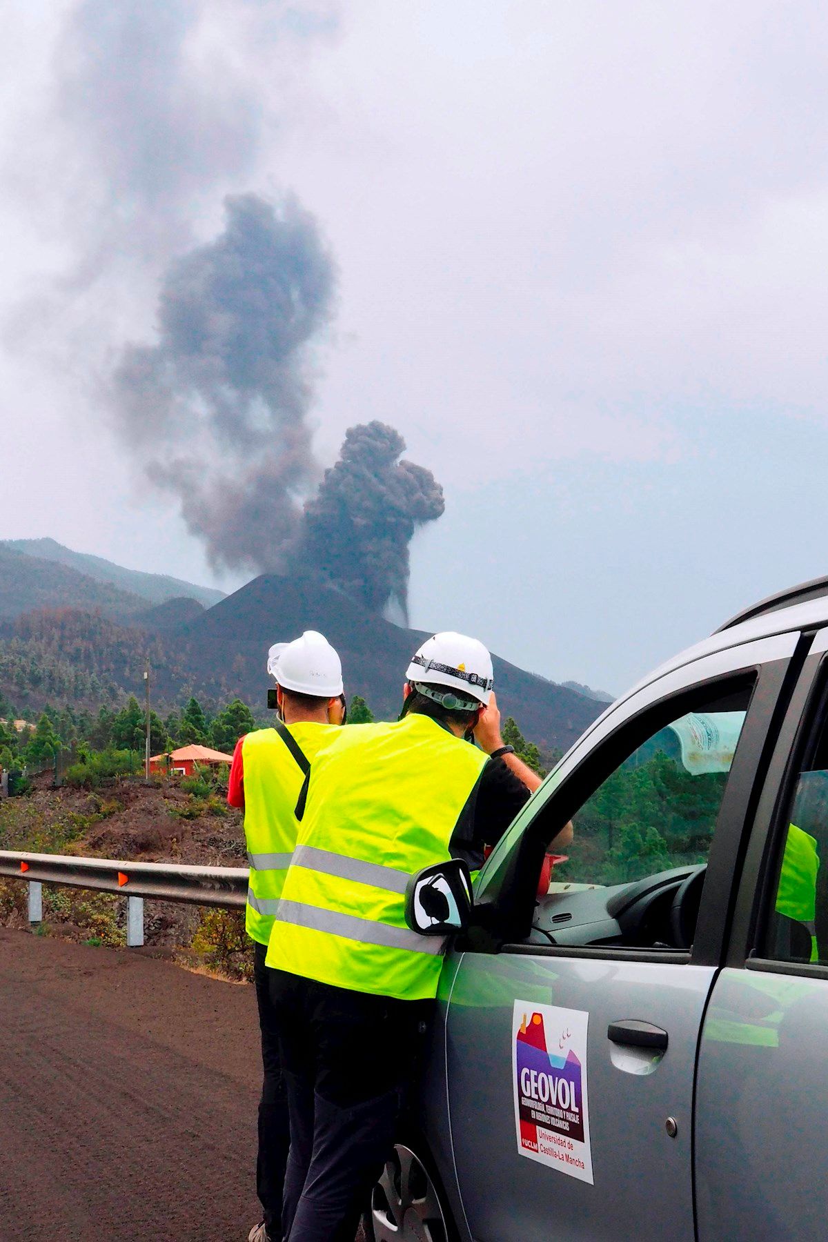 El trabajo de los científicos clave en la crisis del volcán de La Palma