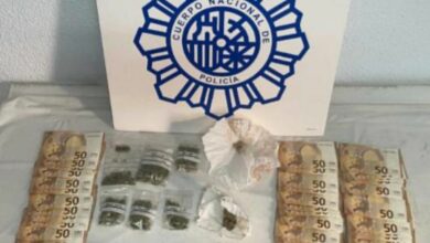 La Policía Nacional detiene en el Hospital de Alcázar de San Juan a un paciente que llevaba marihuana, hachís, cristal, cocaína y heroína