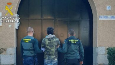 Detenido por la Guardia Civil en Argés (Toledo)
