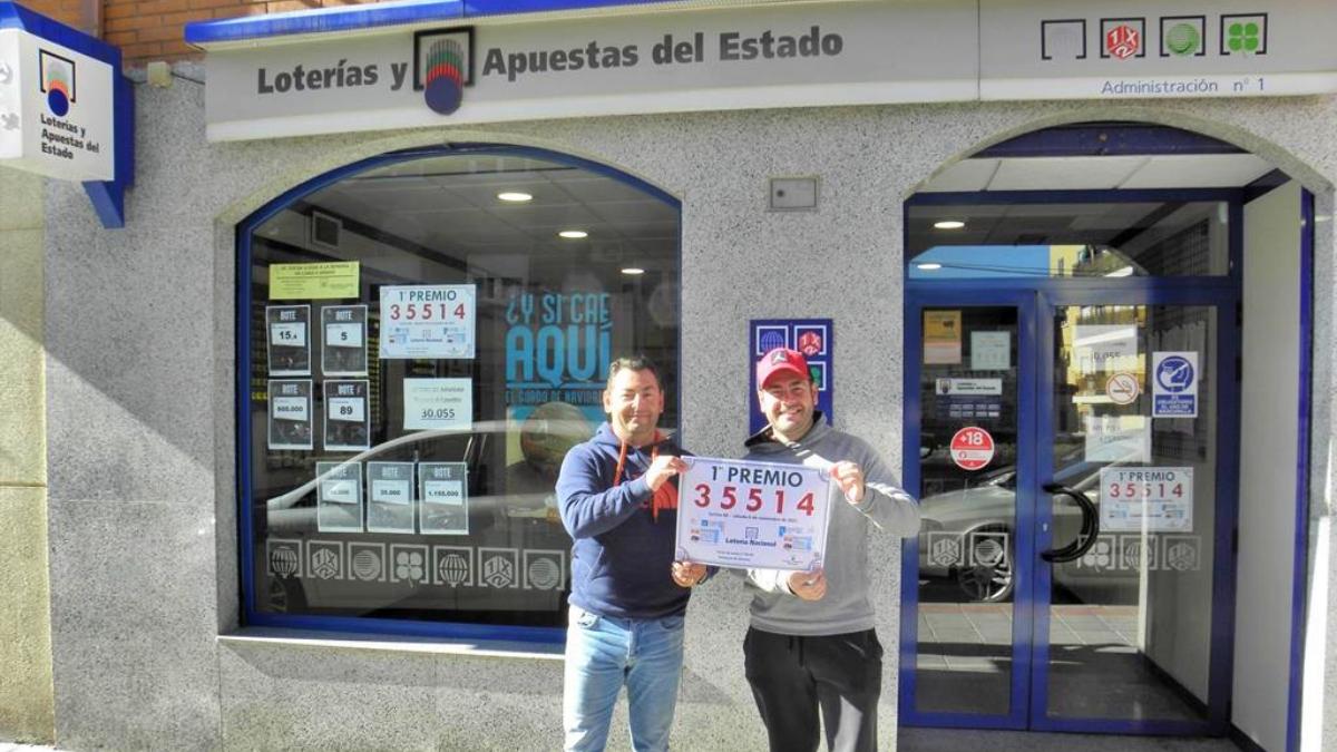 Consignado en Azuqueca (Guadalajara) el primer premio de la Lotería Nacional que puede repartir 7,5 millones de euros