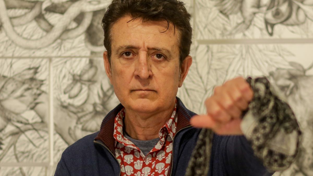 El cantante Manolo García