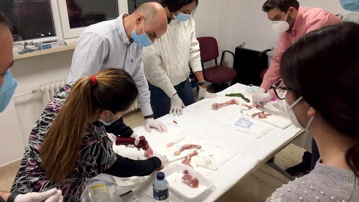 La Gerencia de Alcázar de San Juan difunde conocimientos sobre técnicas y tratamientos de emergencias entre 21 profesionales sanitarios / SESCAM