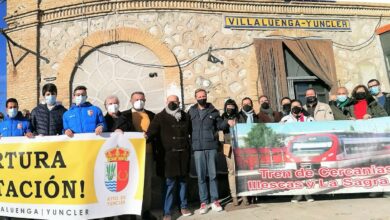 La Comarca de la Sagra reivindica la apertura de la estación de Villaluenga-Yuncler