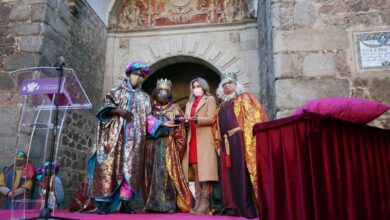 Los Reyes llegan a la Puerta de Bisagra de Toledo / Ayuntamiento Toledo