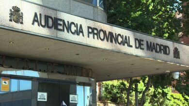 Entrada de la Audiencia Provincial de Madrid / Foto Archivo Europa Press