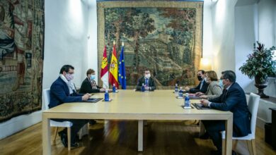 El presidente de Castilla-La Mancha, Emiliano García-Page, ha mantenido un encuentro con el presidente de Minas de Almadén y Arrayanes (Mayasa), Emiliano Almansa / JCCM
