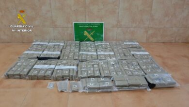 Detenido por la Guardia Civil de Toledo con casi 50 kilos de hachís