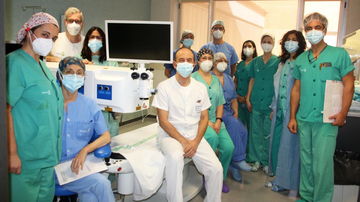 Una prestigiosa revista de EEUU publica un vídeo que ensalza la capacidad de resiliencia de los oftalmólogos del Hospital Mancha Centro / SESCAM