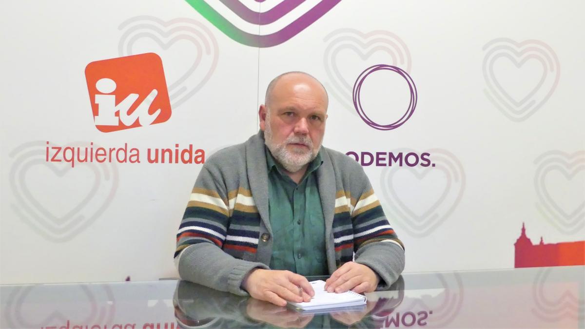 Portavoz de Izquierda Unida-Podemos Toledo, Txema Fernández