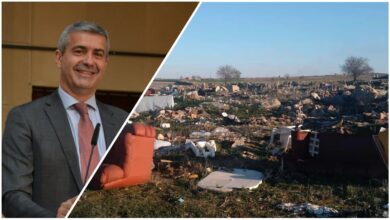 El presidente de la Diputación de Toledo, Álvaro Gutiérrez / Vertedero ilegal en el camino entre Almonacid y Villaminaya