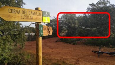 Investigan la colocación de "peligrosas" trampas para ciclistas en el Parque Forestal de la Atalaya en Ciudad Real