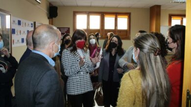 En Villarrobledo la consejera de Igualdad y portavoz, Blanca Fernández / JCCM