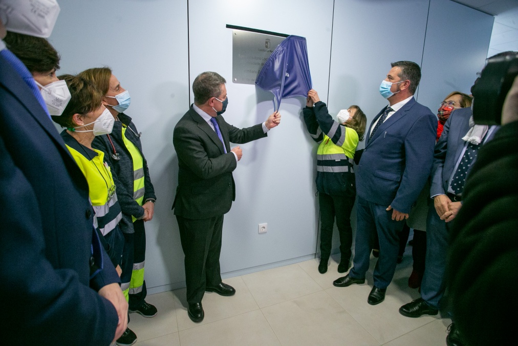 El presidente de Castilla-La Mancha, Emiliano García-Page, ha inaugurado el Consultorio Local de Viso del Marqués / Foto: JCCM