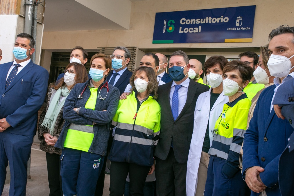 El presidente de Castilla-La Mancha, Emiliano García-Page, ha inaugurado el Consultorio Local de Viso del Marqués / Foto: JCCM
