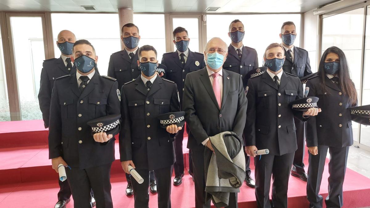 Doce Policías Locales se incorporan a su puesto en la provincia de Ciudad Real tras formarse en la Escuela de Protección Ciudadana del Gobierno regional / JCCM