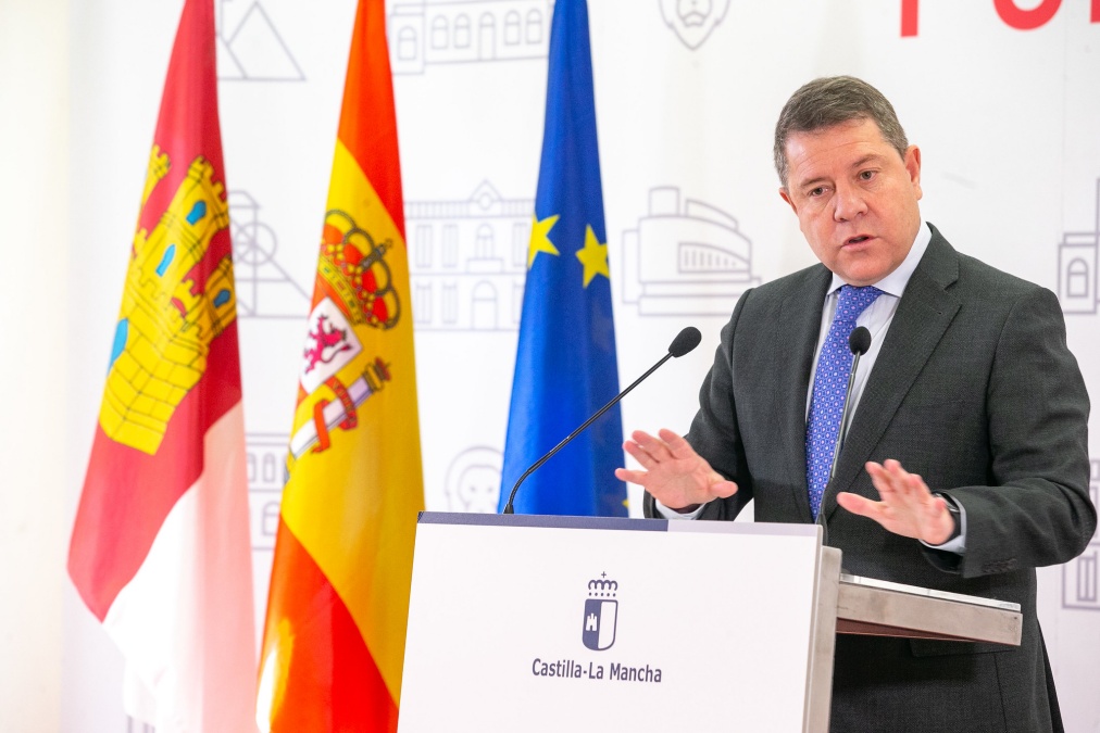 Emiliano García Page en Puertollano