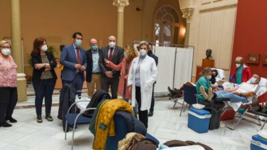 El Palacio Provincial de la Diputación vuelve a ser centro de donaciones de sangre durante el VIII Maratón / Imagen: Diputación de Ciudad Real
