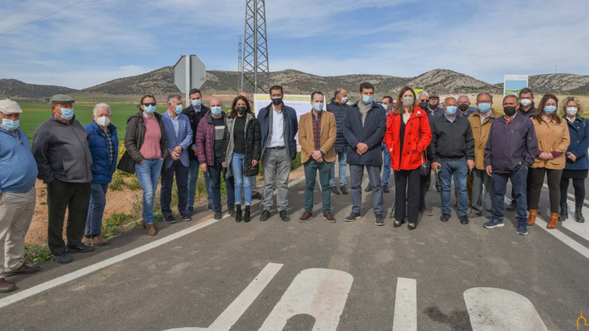 El carreterín que une Villarta y Herencia se convertirá en una carretera de total seguridad con un proyecto de la Diputación
