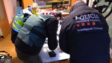 Desmantelado un grupo criminal que robaba en domicilios en diferentes puntos del territorio nacional
