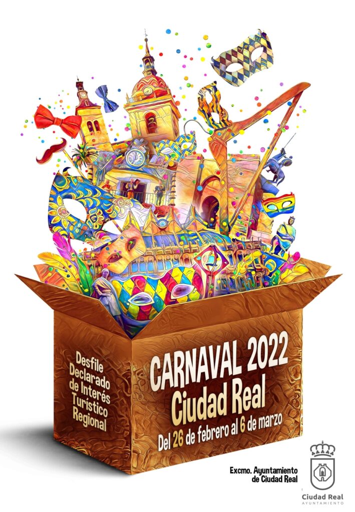 Cartel Carnaval 2022 de Ciudad Real / Imagen: Ayuntamiento Ciudad Real