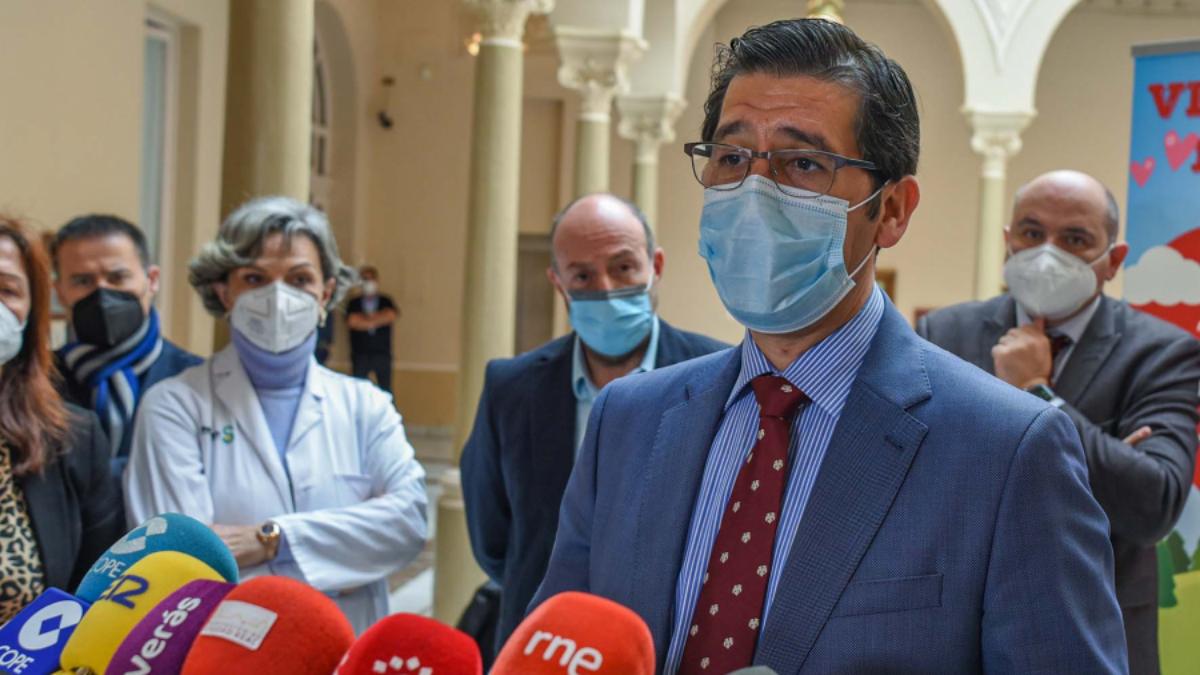 El presidente de la Diputación de Ciudad Real y de la Feria Nacional del Vino, José Manuel Caballero