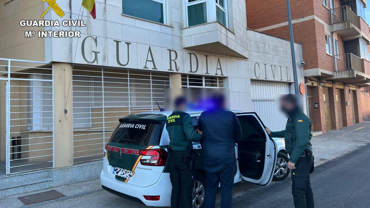 La Guardia Civil de Guadalajara detiene a dos personas por tráfico de drogas