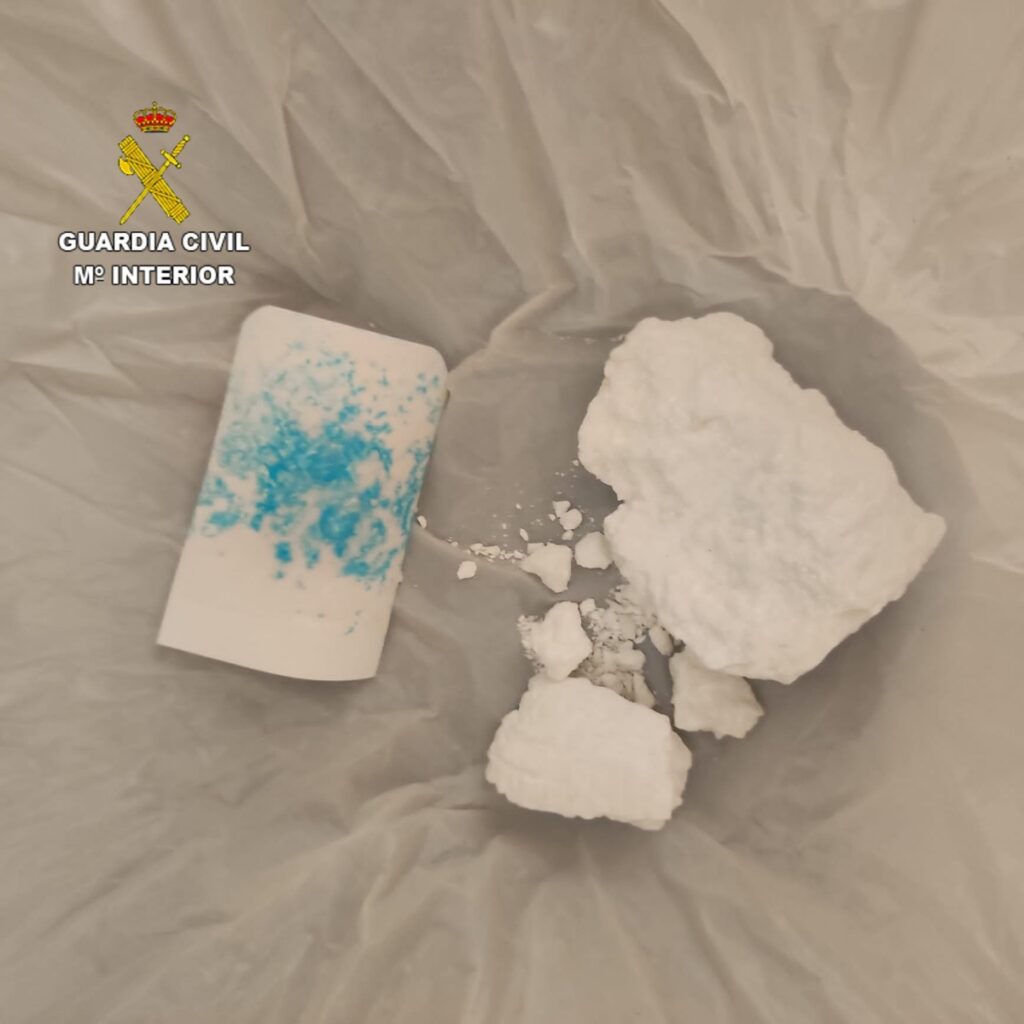 Cocaina incautada / Imagen: Guardia Civil