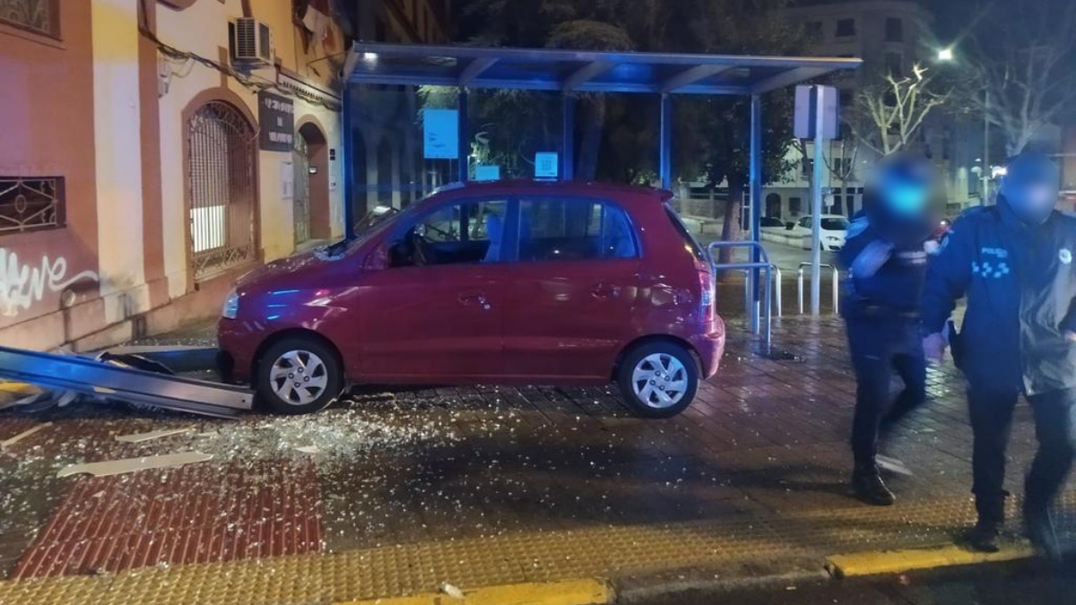 Accidente de tráfico en Ciudad Real / Imagen: Policía Local de Ciudad Real