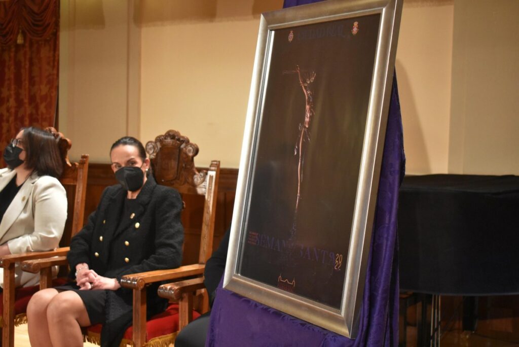 El Cristo de la Piedad es la imagen del cartel oficial de la Semana Santa de Ciudad Real 2022, obra de Ernesto Naranjo