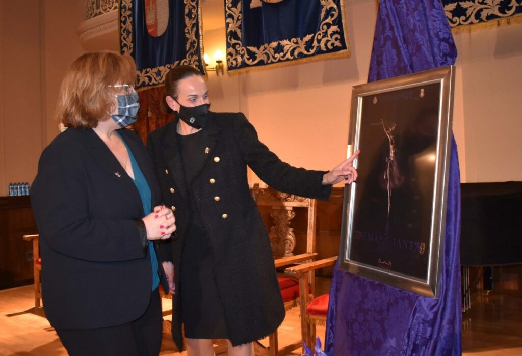 El Cristo de la Piedad es la imagen del cartel oficial de la Semana Santa de Ciudad Real 2022, obra de Ernesto Naranjo