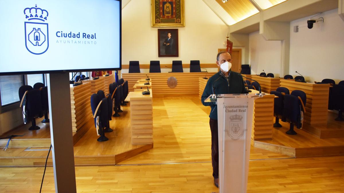 El concejal de Economía y Hacienda Ayuntamiento Ciudad Real, Nicolás Clavero