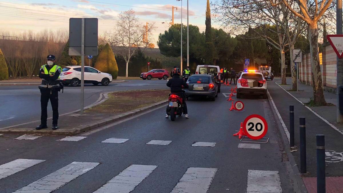 Control de la Policía Local de Ciudad Real