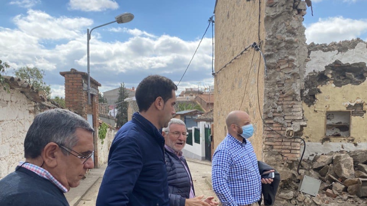 Cs denuncia derribo de edificio privado sin informe técnico en pueblo Toledo