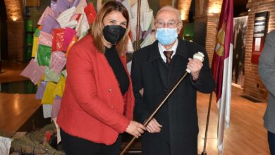 Hijo Predilecto de la ciudad, el pintor Julio Mayo Bodas / Foto: Ayto,Talavera