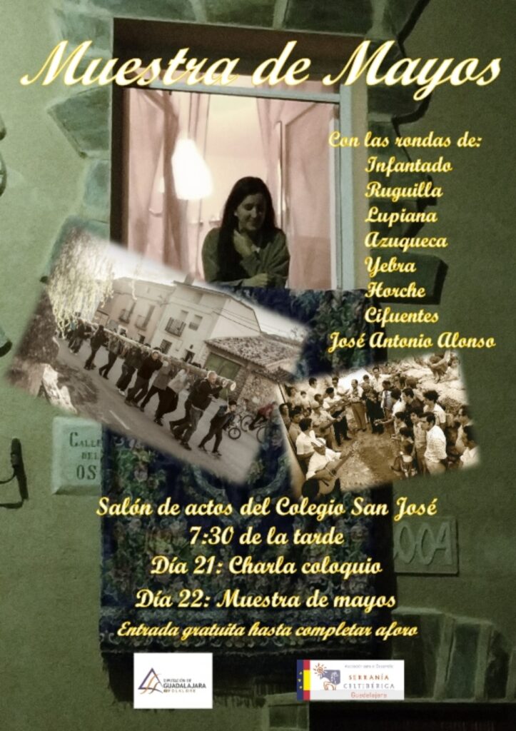 Cartel I Muestra de Mayos / Diputación Guadalajara