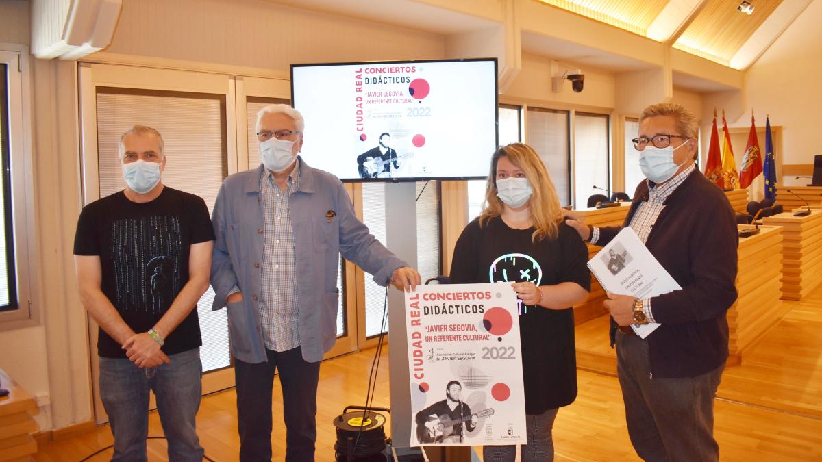 El alumnado de varios centros educativos de Ciudad Real asistirá a los conciertos didácticos en honor a Javier Segovia / Ayto. Ciudad Real