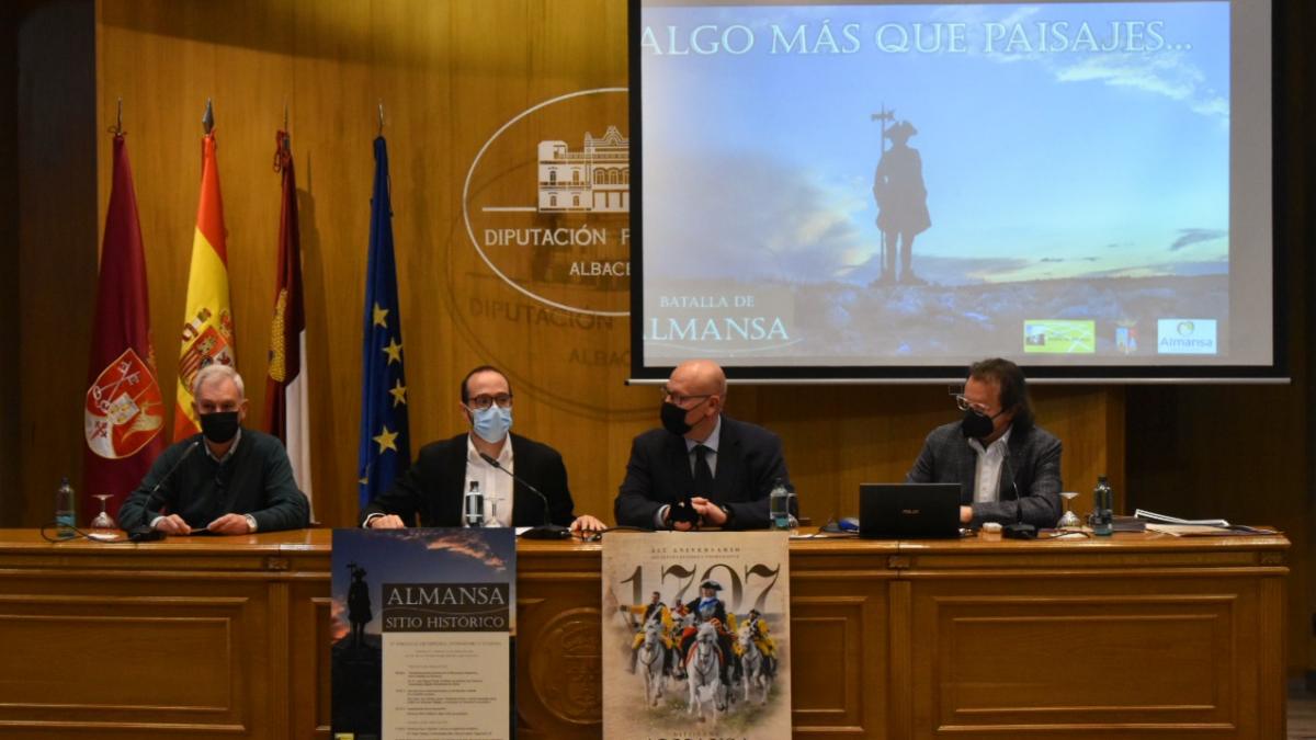 La Diputación reitera su apoyo a la recreación de la Batalla de Almansa / Diputación Albacete