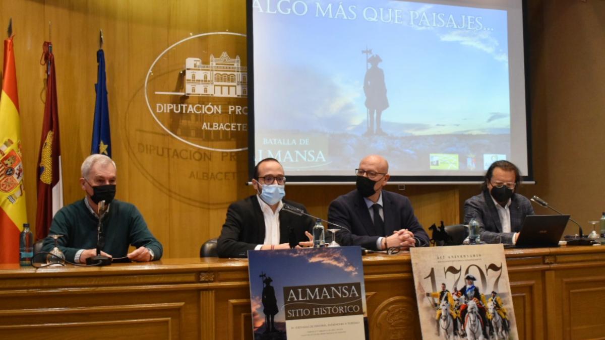 La Diputación reitera su apoyo a la recreación de la Batalla de Almansa / Diputación Albacete