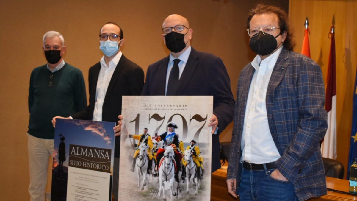 La Diputación reitera su apoyo a la recreación de la Batalla de Almansa / Diputación Albacete