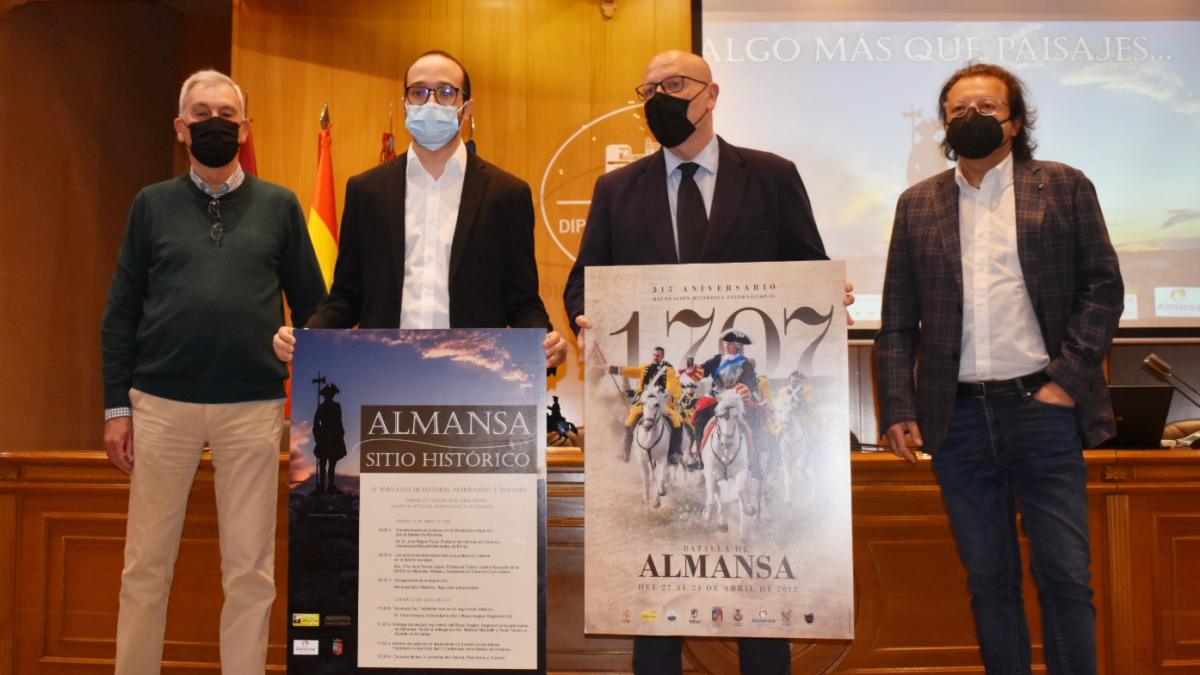 La Diputación reitera su apoyo a la recreación de la Batalla de Almansa