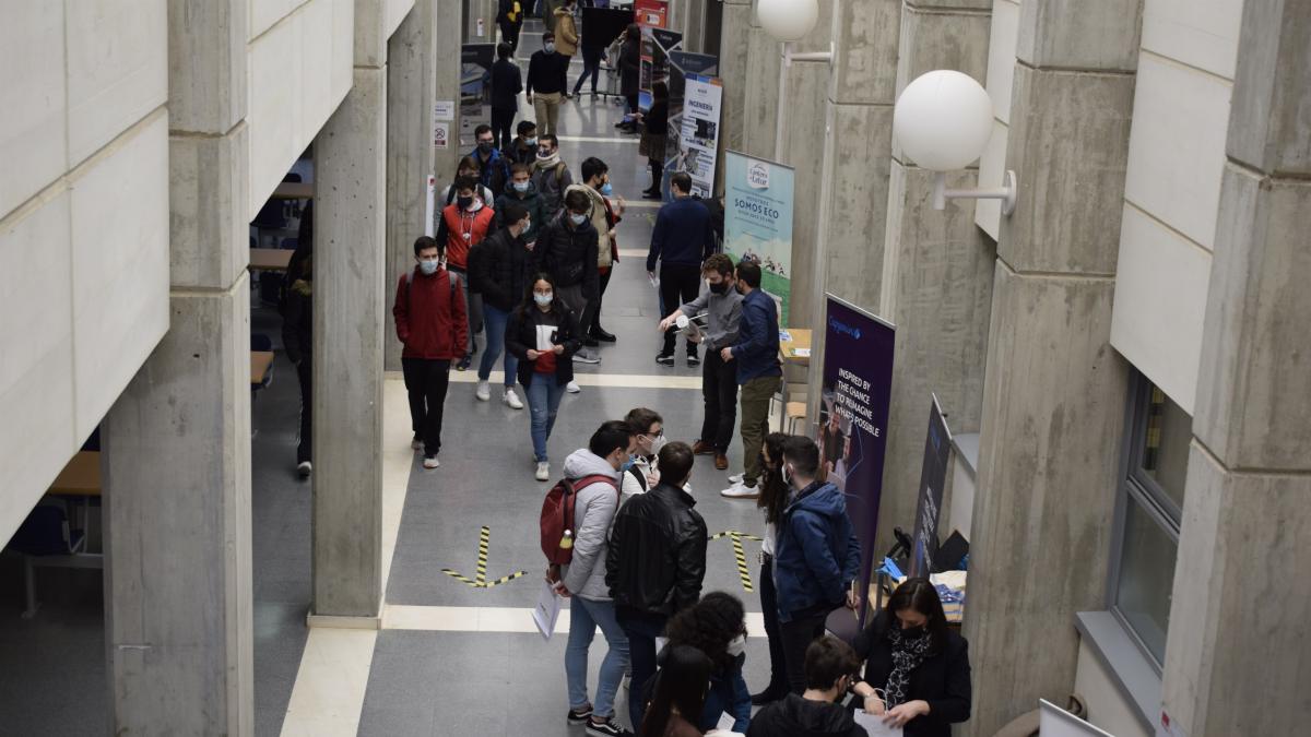 Foto archivo Feria del empleo UCLM / UCLM