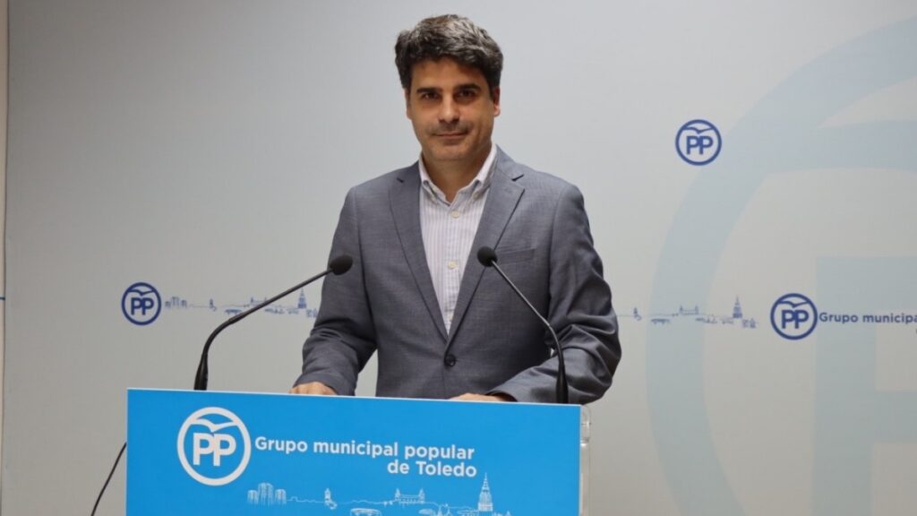 El portavoz del Grupo Municipal Popular, Juan José Alcalde / Imagen PP Toledo