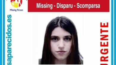 Cartel de Sos Desaparecidos en el que alerta de la desaparición de una joven de un pueblo de Guadalajara / SOS DESAPARECIDOS